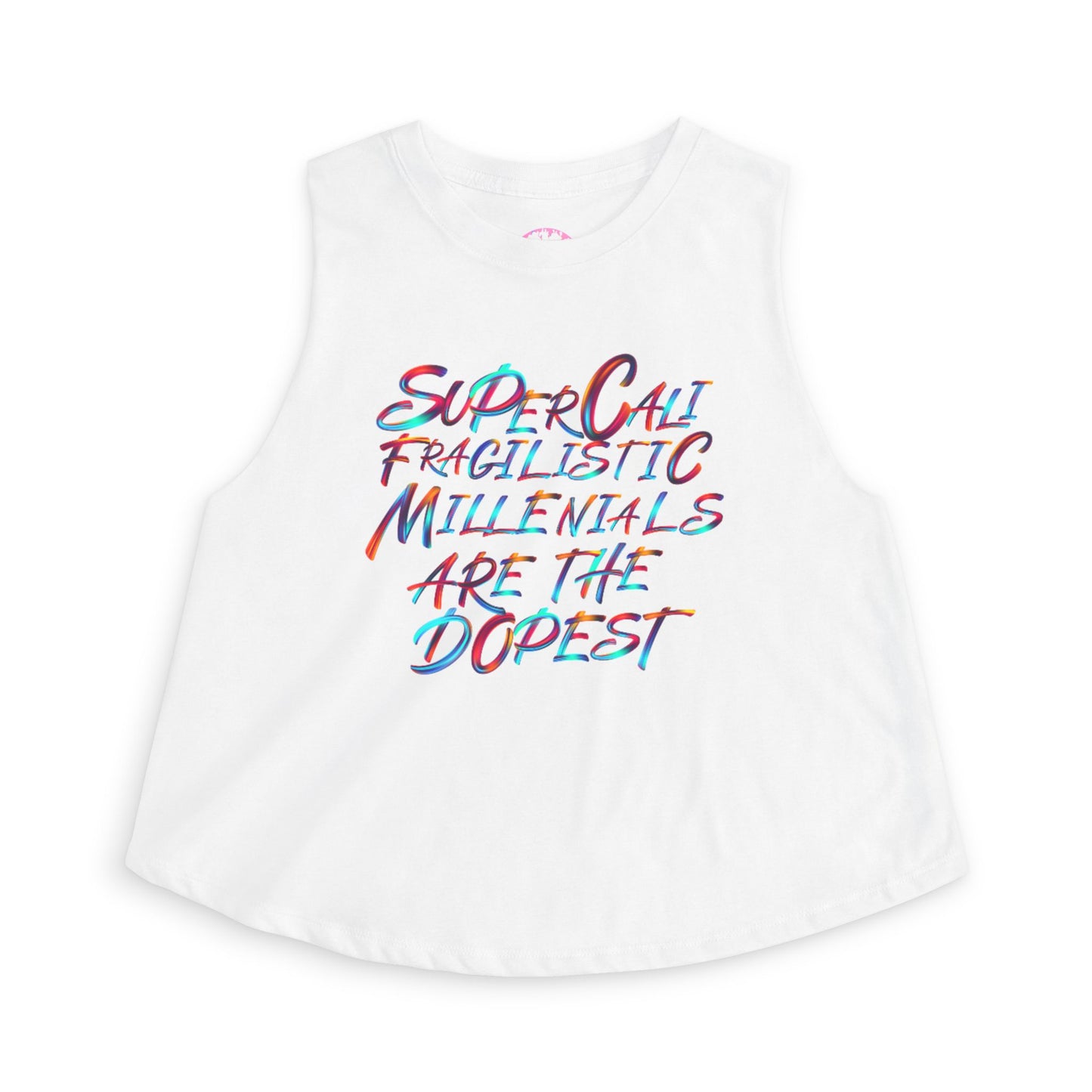 Mom•Top — "Supercali Fragilistic Millennials Are The Dopest" Graphic Tank