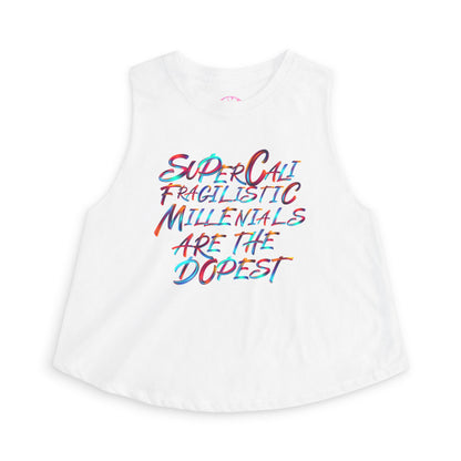 Mom•Top — "Supercali Fragilistic Millennials Are The Dopest" Graphic Tank