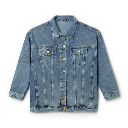 'Look, Mom, I made it.' Your New Fav Oversized Jean Jacket