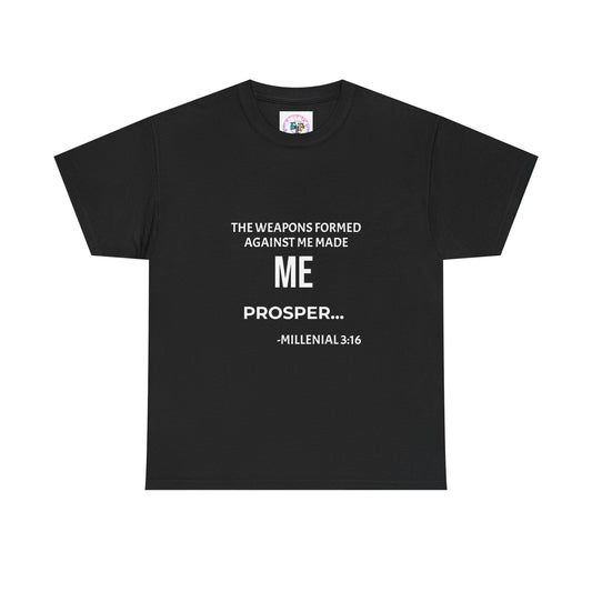 Millenial 3:16 Cotton Tee — Crewneck T-Shirt