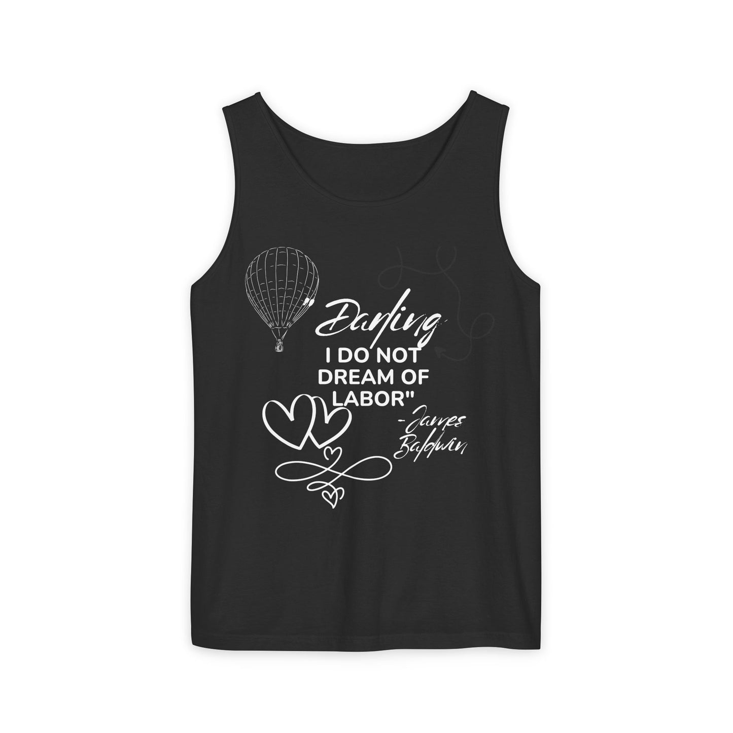 Labor & Delivery Nurse Tank Top — "Darling I Do Not Dream of Labor" Maternity Nurse Gift