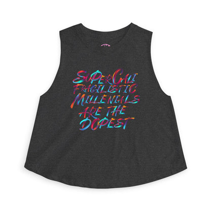 Mom•Top — "Supercali Fragilistic Millennials Are The Dopest" Graphic Tank