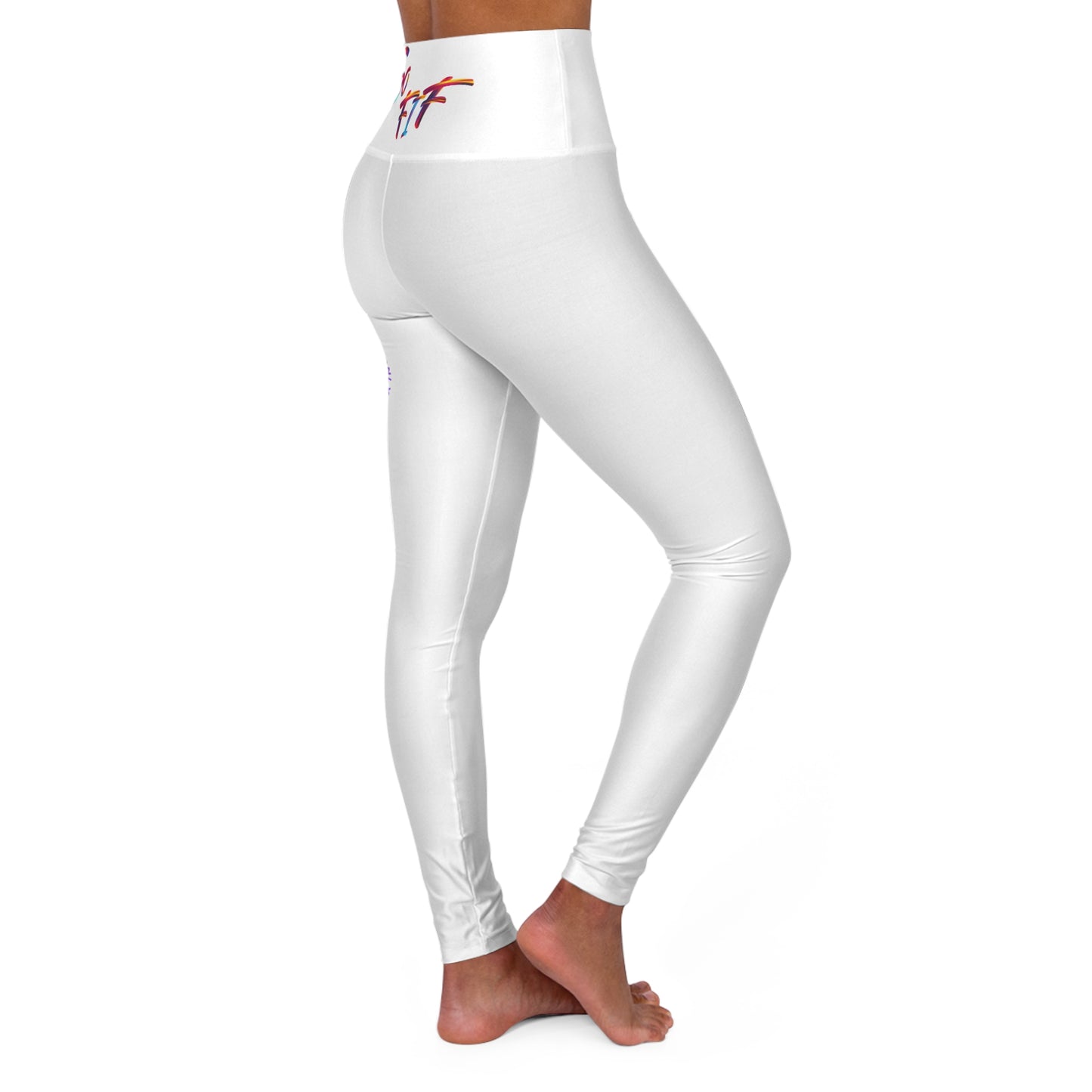 High-Waisted "So Fif" Millenial Yoga Leggings — "So Fif"