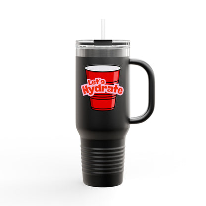 Millenials/Let's Hydrate 40oz Insulated Travel Mug