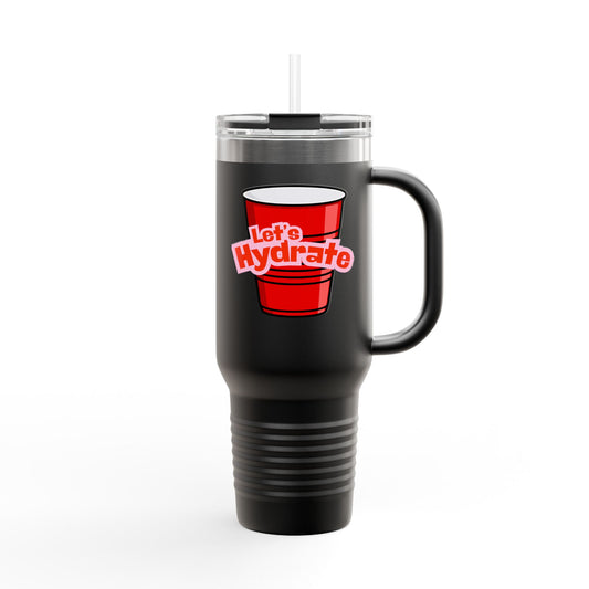 Millenials/Let's Hydrate 40oz Insulated Travel Mug