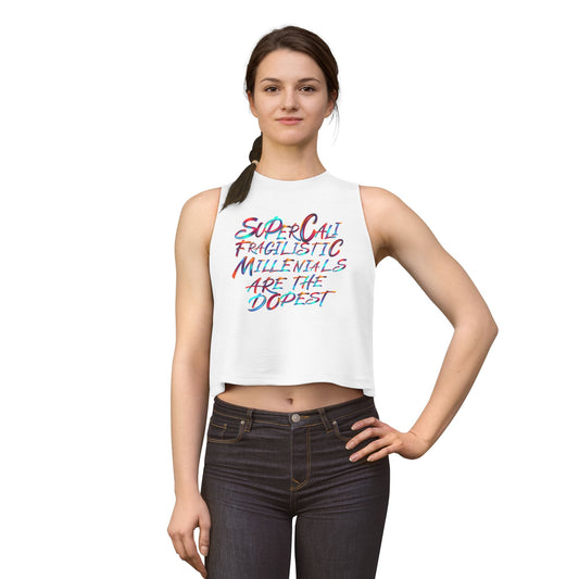 Mom•Top — "Supercali Fragilistic Millennials Are The Dopest" Graphic Tank