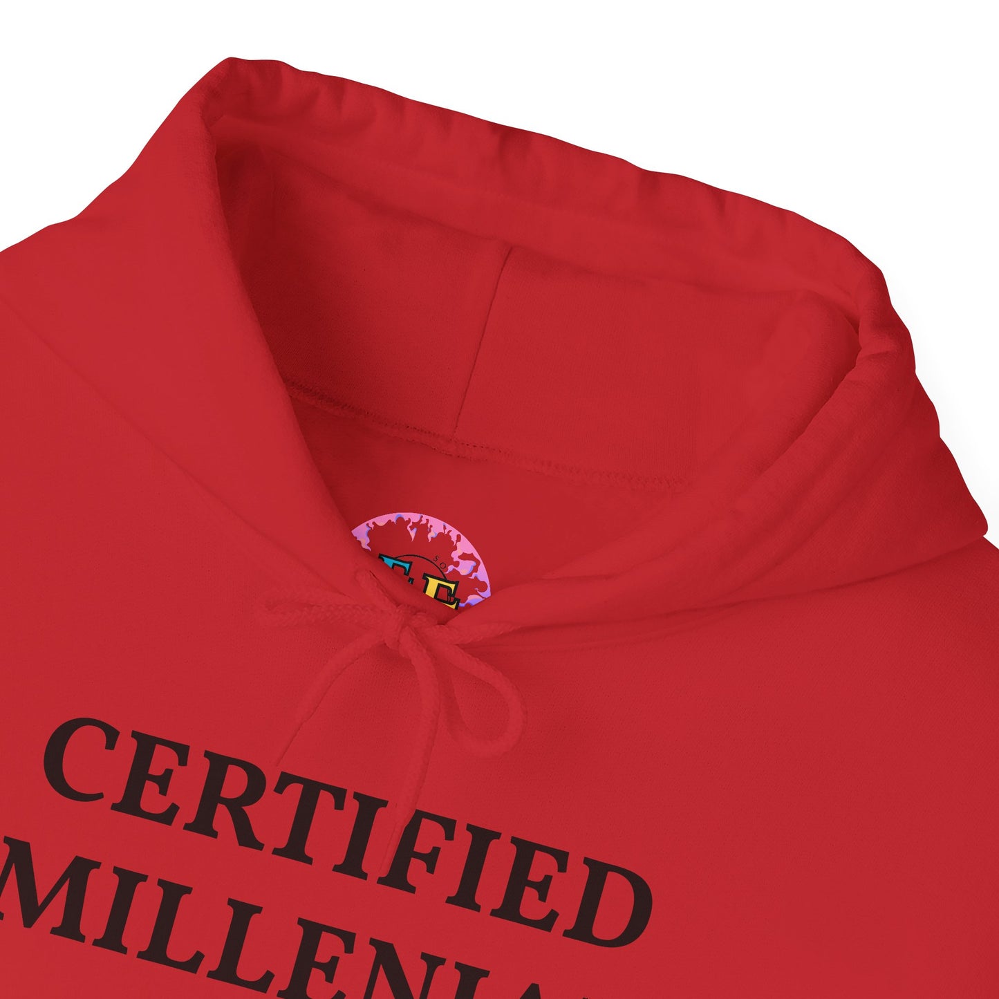 Certified Millennial Hoodie — '80s Born/90s Born Nostalgia Sweatshirt