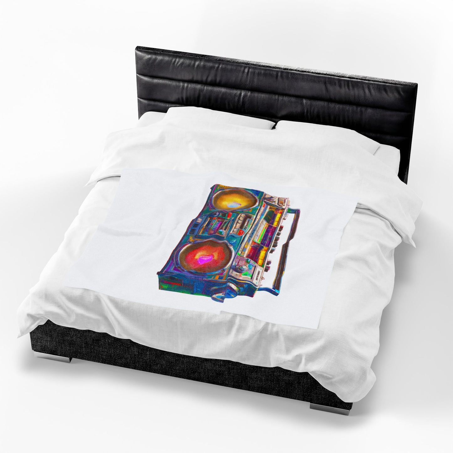 Velveteen Plush Blanket — "Your Newest Safe Space" Throw Blanket