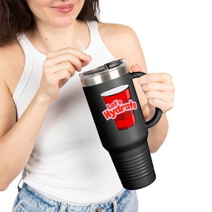Millenials/Let's Hydrate 40oz Insulated Travel Mug