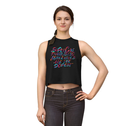 Mom•Top — "Supercali Fragilistic Millennials Are The Dopest" Graphic Tank