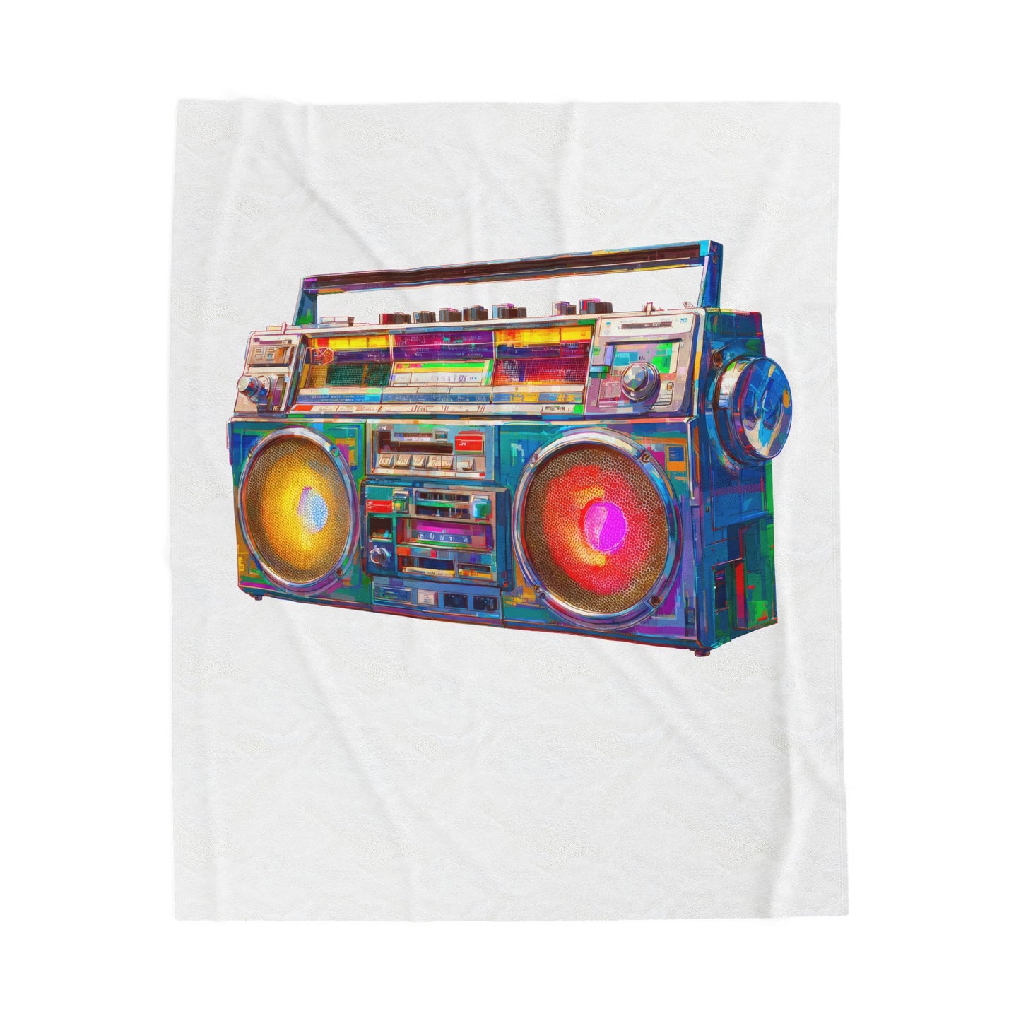 Velveteen Plush Blanket — "Your Newest Safe Space" Throw Blanket