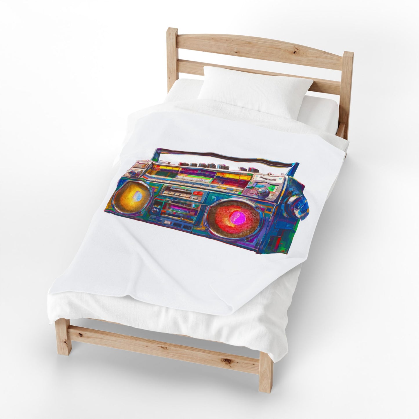 Velveteen Plush Blanket — "Your Newest Safe Space" Throw Blanket