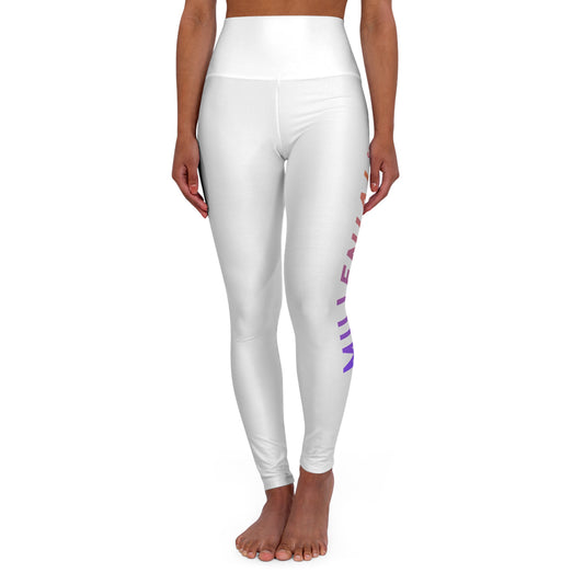 High-Waisted "So Fif" Millenial Yoga Leggings — "So Fif"