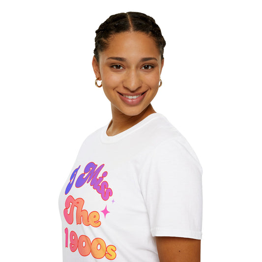 I Miss The 1900s Retro Graphic T-Shirt