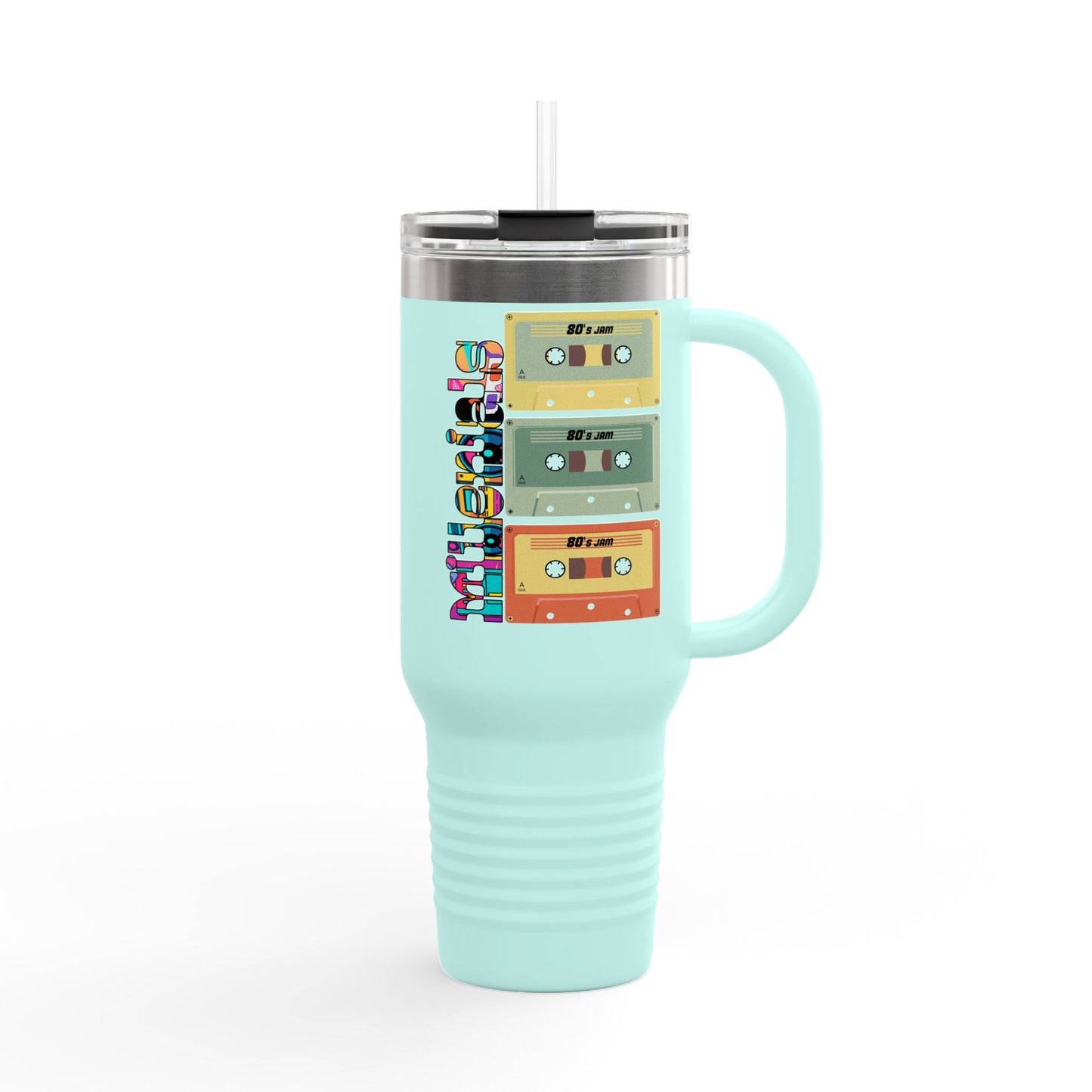 Millenials/Let's Hydrate 40oz Insulated Travel Mug